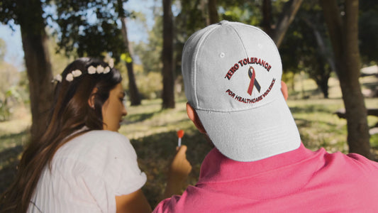 Cap Zero Tolerance for Healthcare Violence Baseball Cap